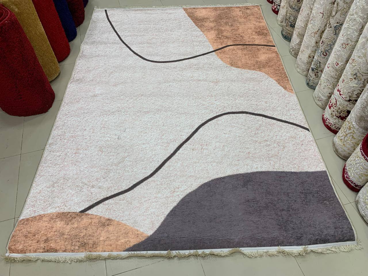 Tapis moderne TERRA - Chambre salon et séjour Marocain