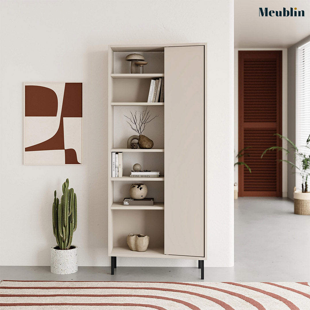 Placard Bibliothèque FREM 175 cm - Mobilier moderne de rangement