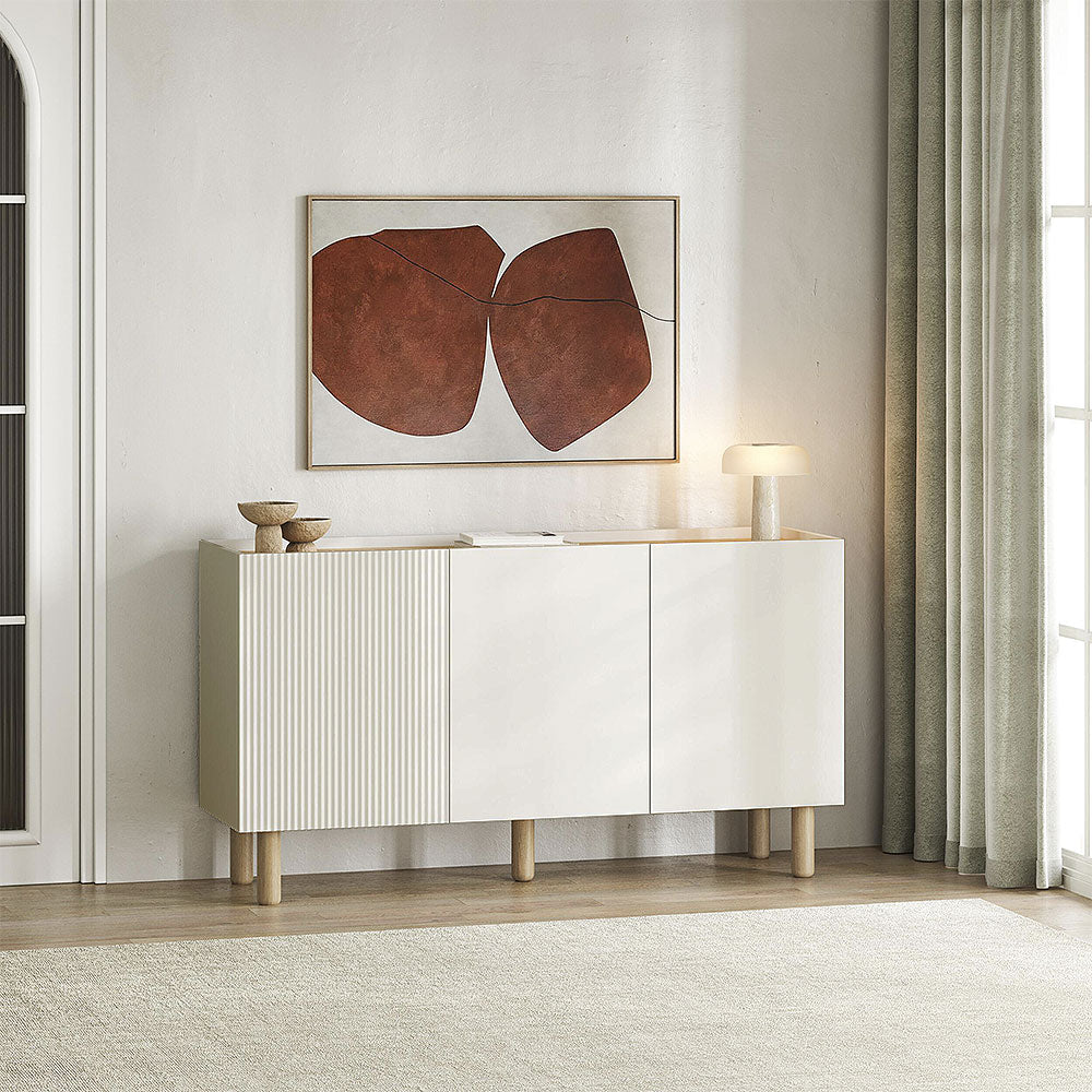 Console nordique MURTLE 140 cm - Buffet et Bahut de rangement