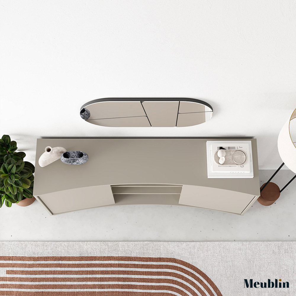 Console nordique FREM 150 cm - Buffet et Bahut de rangement