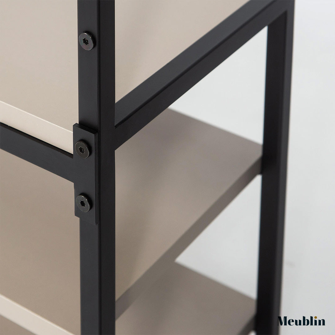 Meuble vestiaire de rangement NOMAD 182 cm - Penderie et étagères