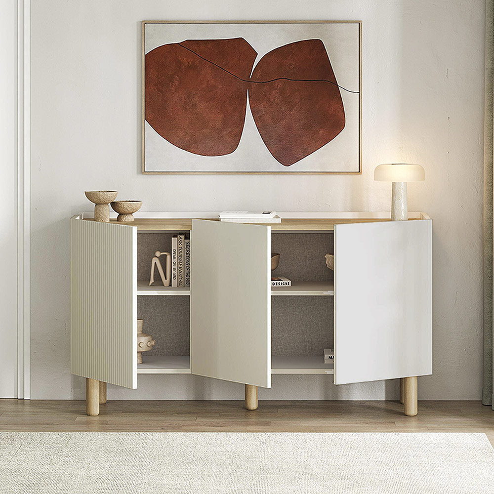 Console nordique MURTLE 140 cm - Buffet et Bahut de rangement