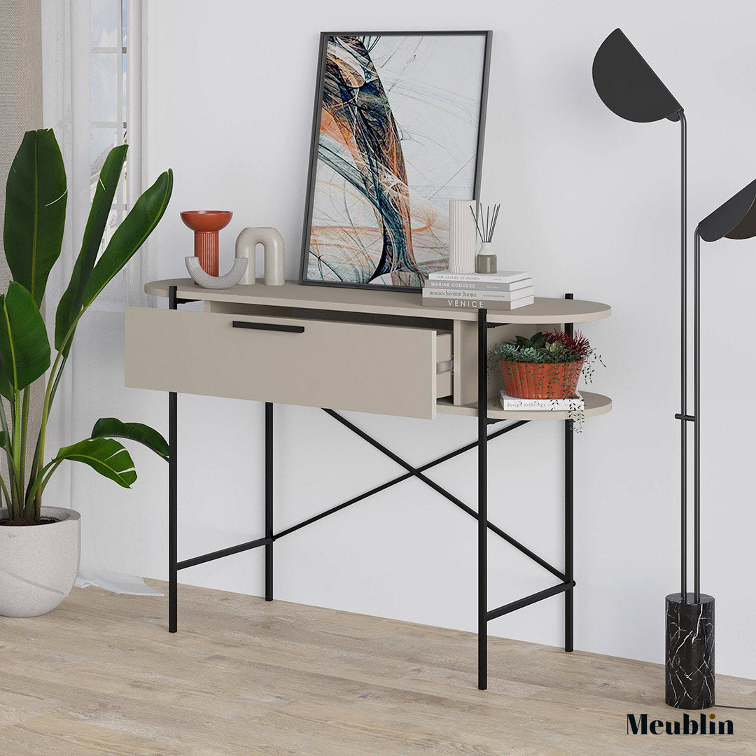 Console moderne 1 tiroir OTIS 130 cm - Mobilier de maison Maroc
