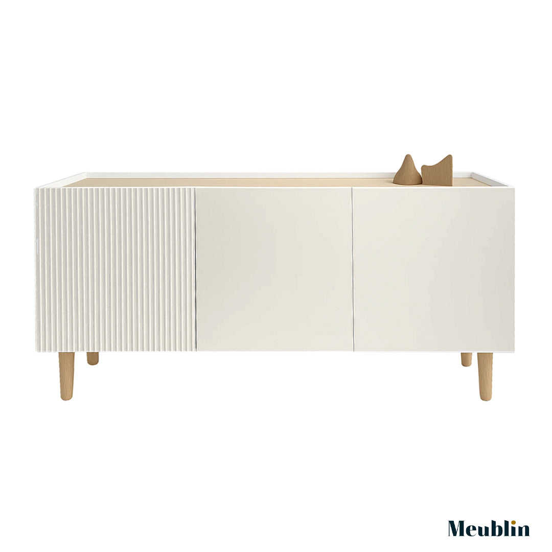 Console nordique MURTLE 140 cm - Buffet et Bahut de rangement