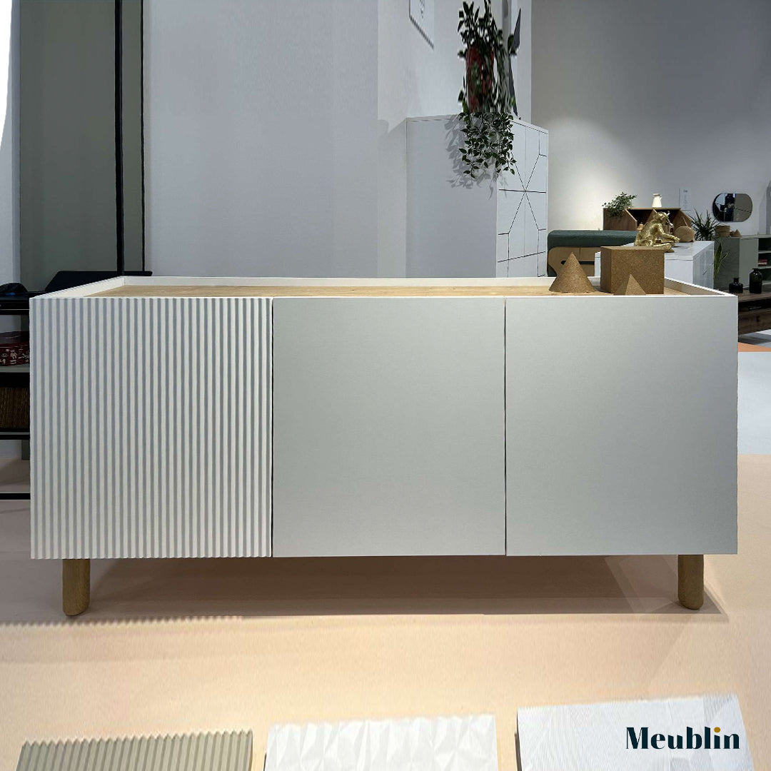 Console nordique MURTLE 140 cm - Buffet et Bahut de rangement