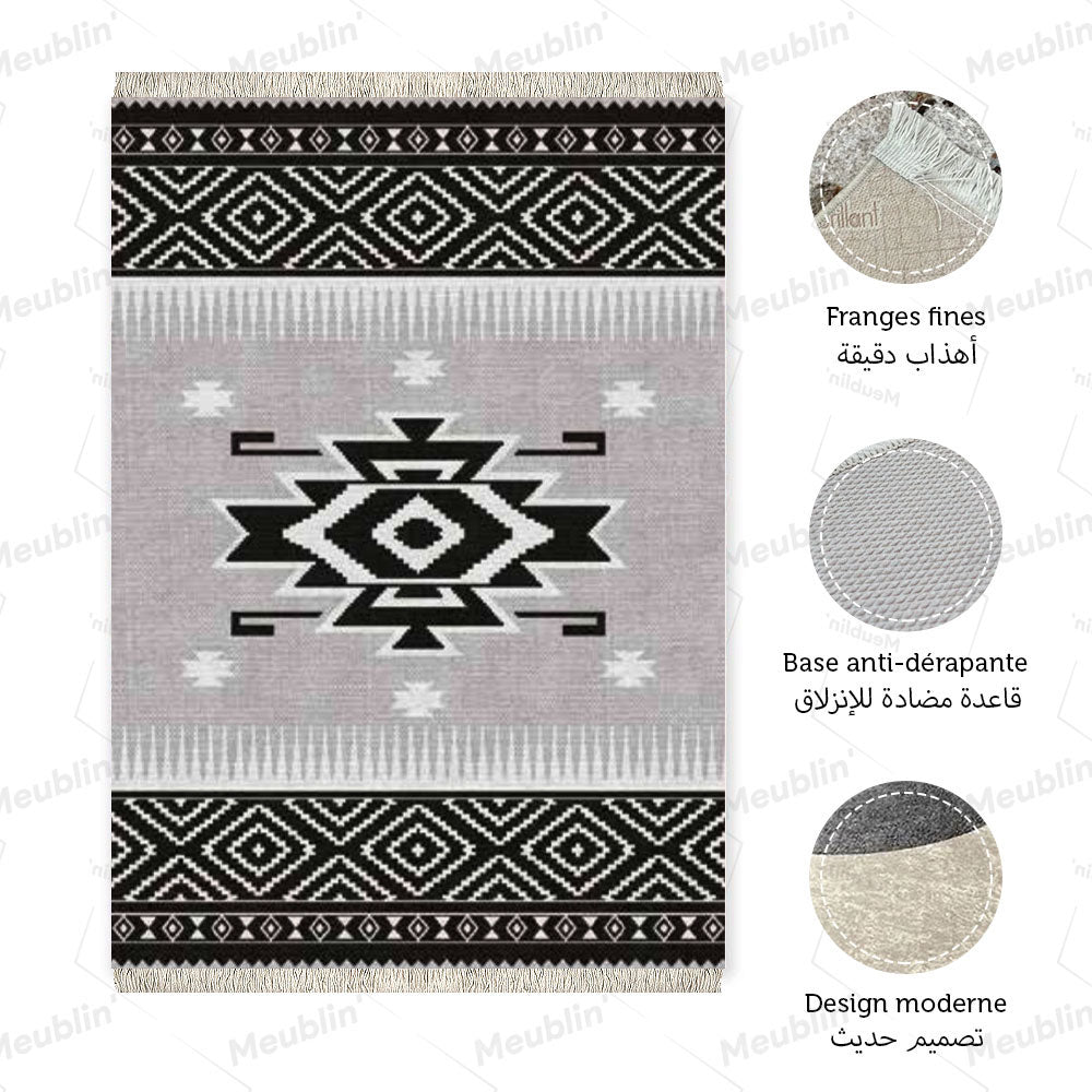 Tapis moderne AGDZ 160 x 230 cm - salon et séjour Marocain