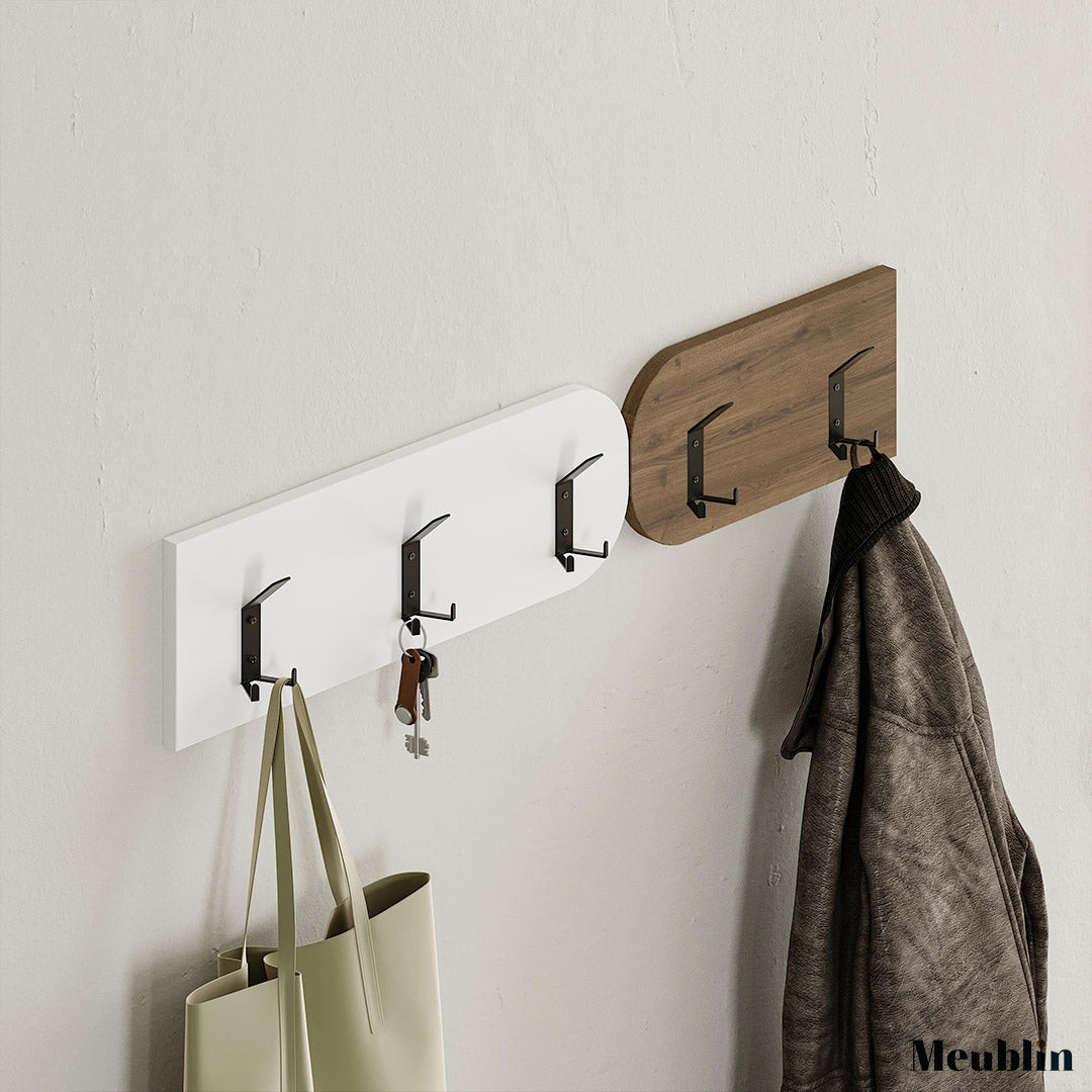 Meuble d'entrée moderne - MONI 105 cm - Rangement chaussures