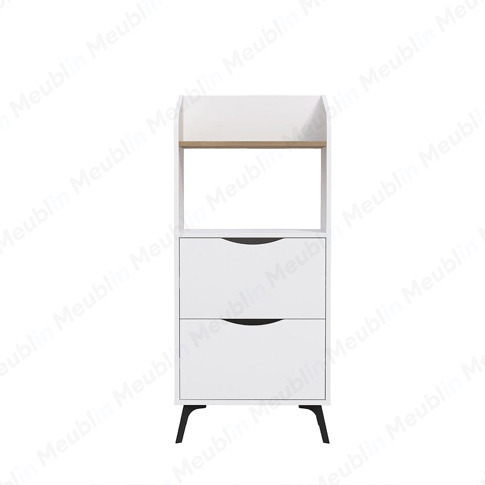 Placard de rangement polyvalent GORKI 136 cm - Mobilier Cuisine