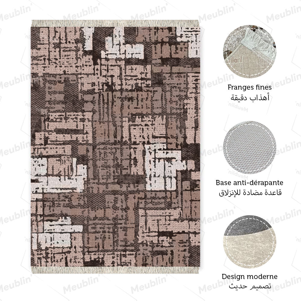 Tapis anti-tache BLAT - salon et séjour marocain moderne