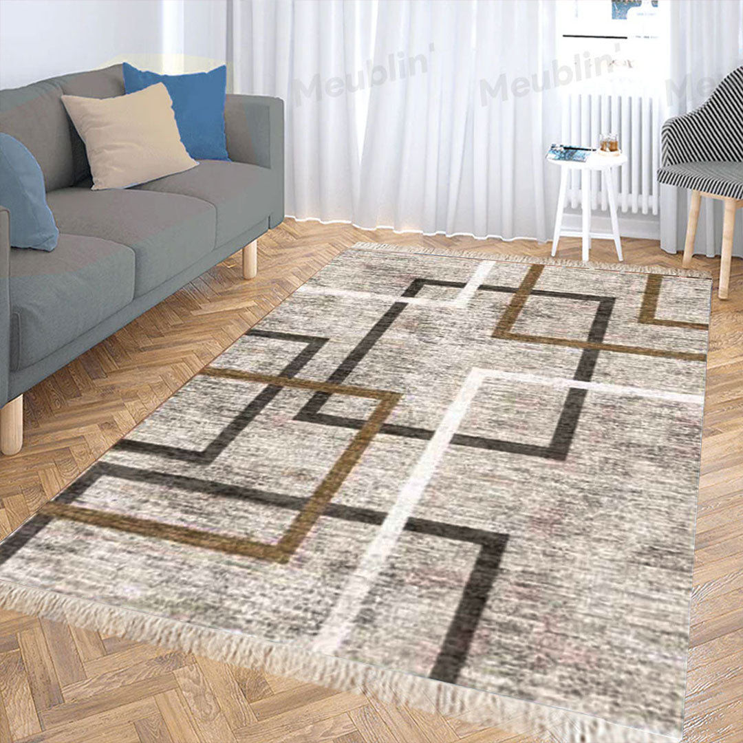 Tapis moderne METRY - salon et séjour marocain moderne