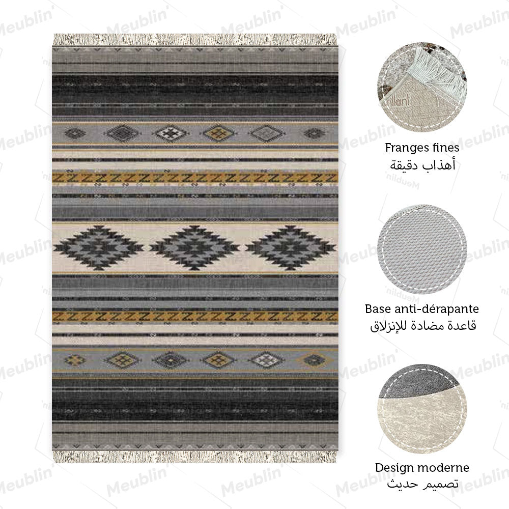 Tapis moderne MAYA 160 x 230 cm - salon et séjour Marocain