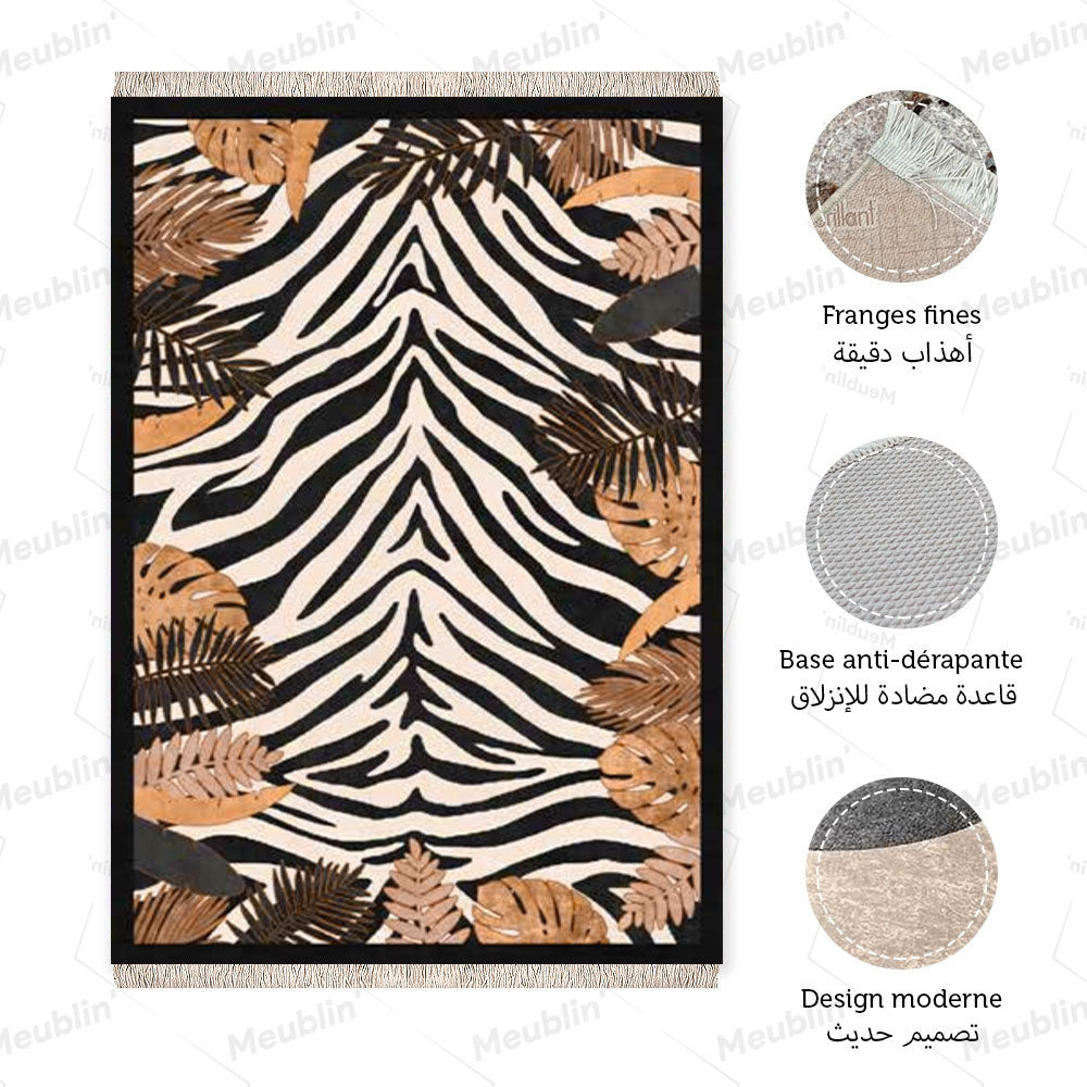 Tapis moderne ZOLA 160 x 230 cm - salon et séjour Marocain