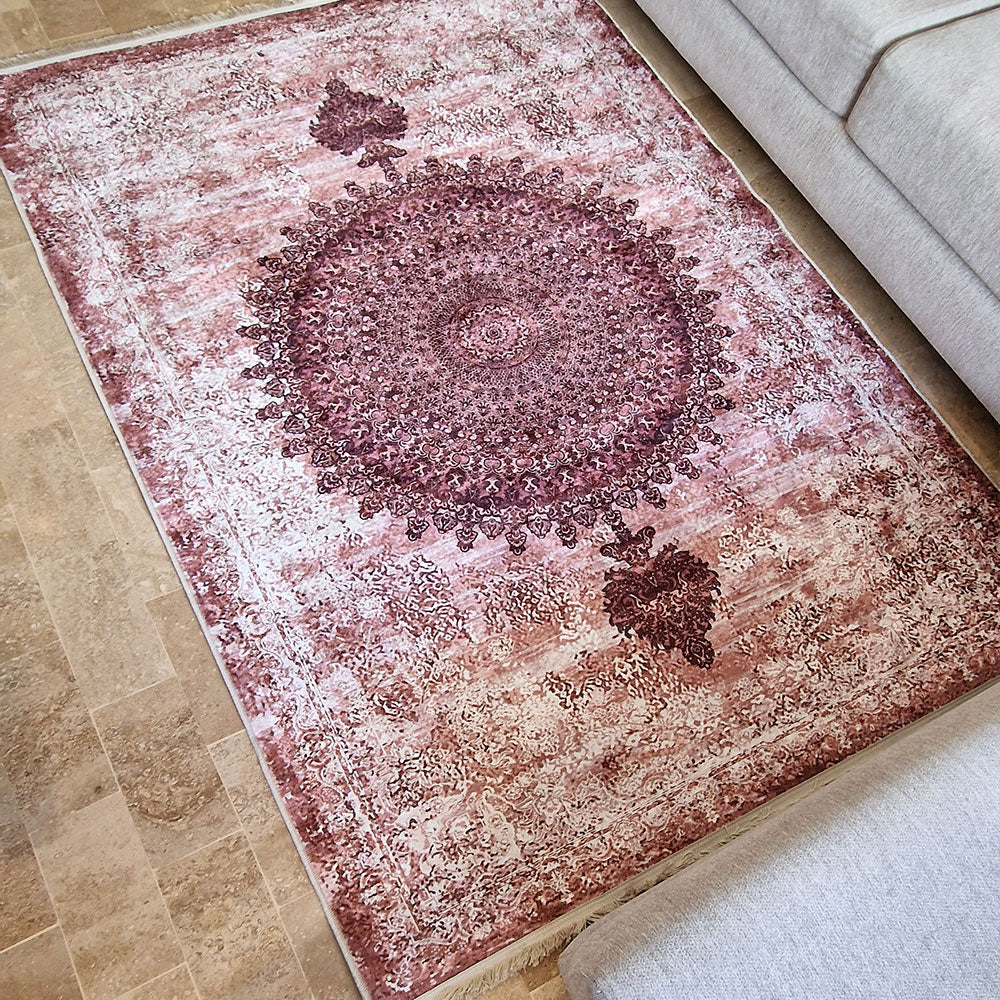 Tapis classique imprimé INDU - Chambre salon et séjour