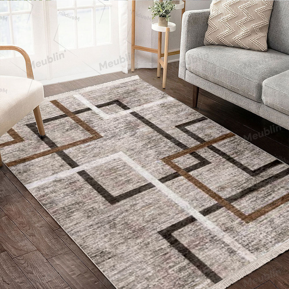 Tapis moderne METRY - salon et séjour marocain moderne