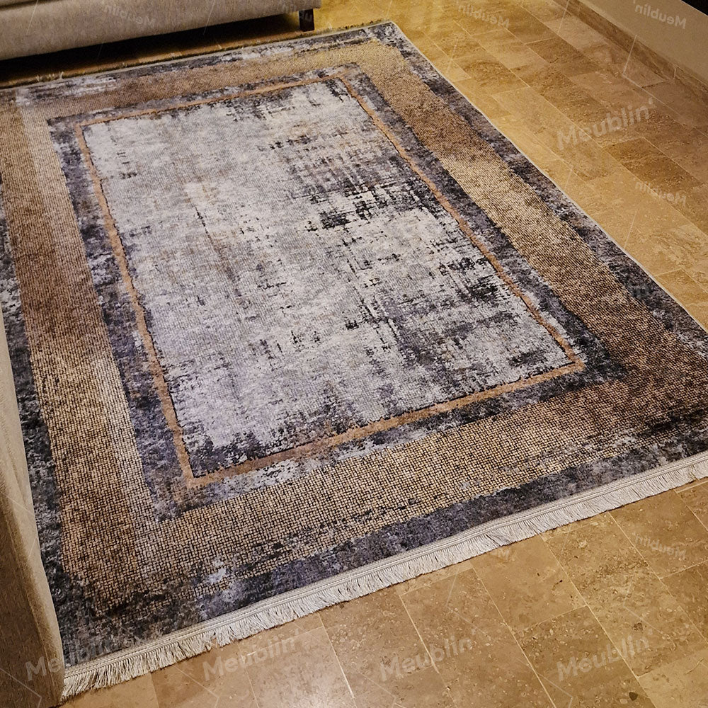Tapis anti-tache DORE 160 x 230 - salon et séjour marocain moderne