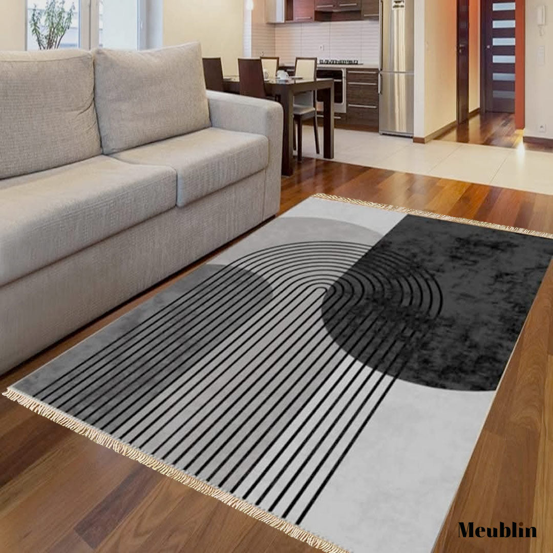 Tapis imprimé GRISAL - salon et séjour marocain moderne
