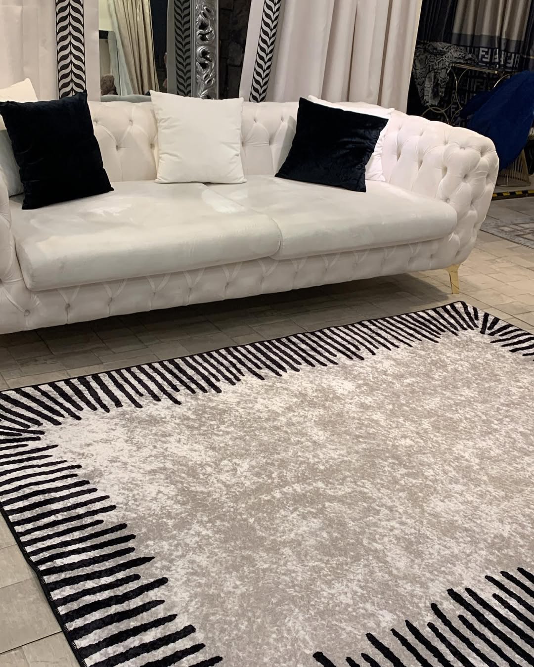 Tapis moderne LEON 160 x 230 cm - salon et séjour Marocain