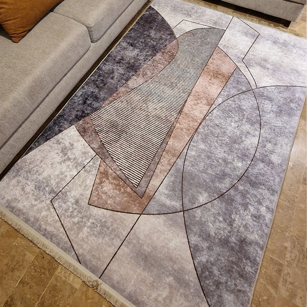 Tapis moderne ABST - Chambre salon et séjour Marocain