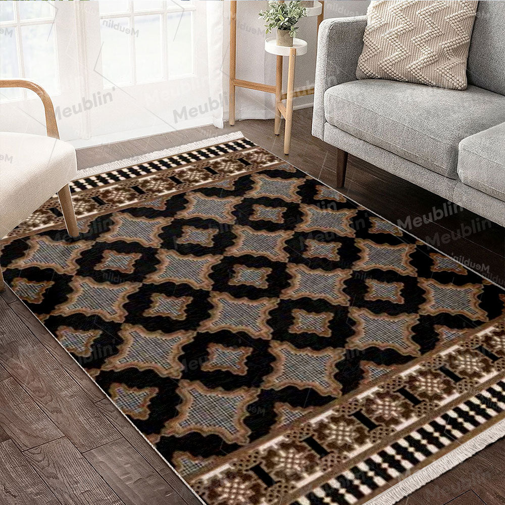 Tapis anti-tache NOSTA classique - salon et séjour marocain moderne
